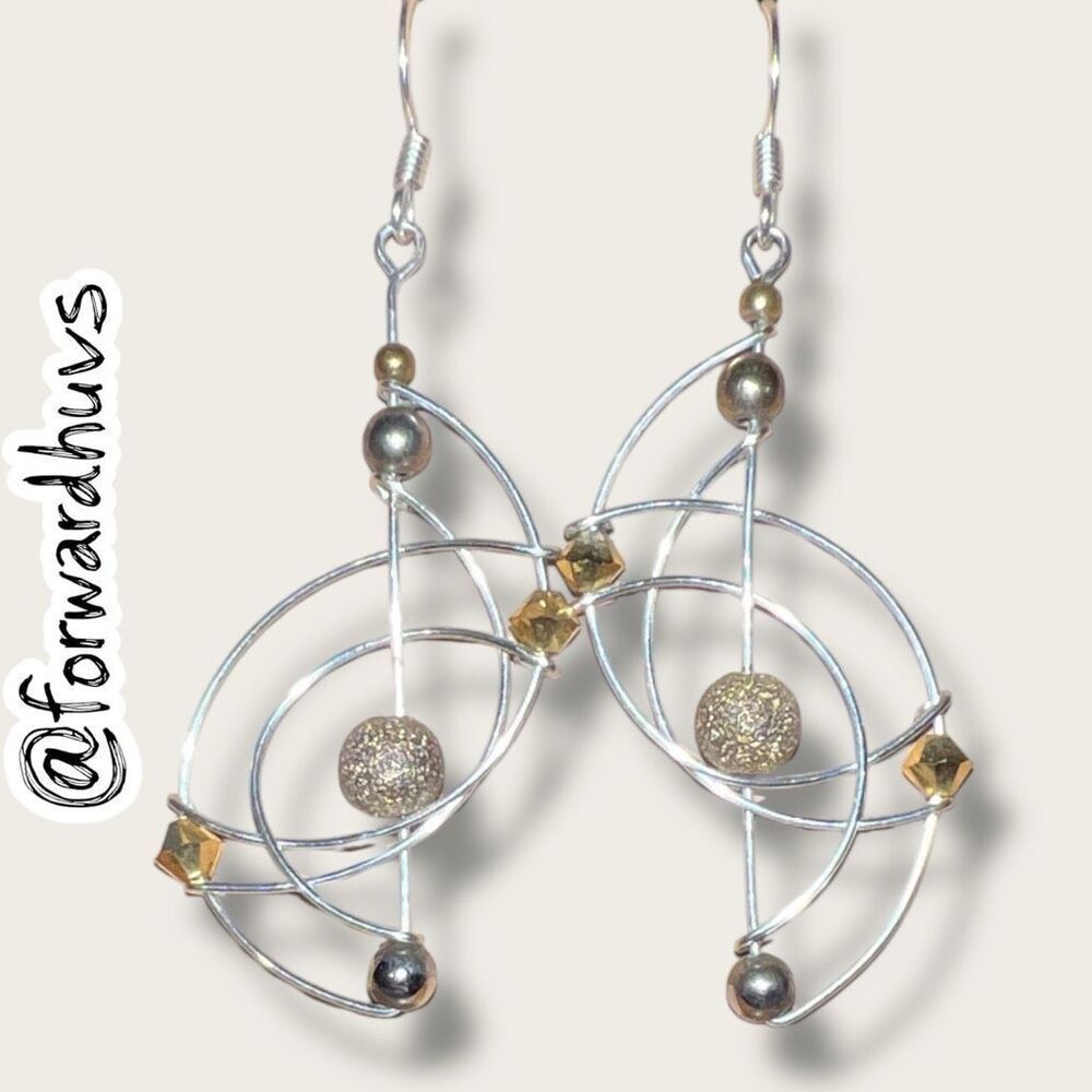 Bundle Sale 3 for $15 | Wire Loop Earrings – Silver-tone Fishhook